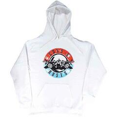 Mikina Guns N' Roses Motorcross Logo White XL Mikina