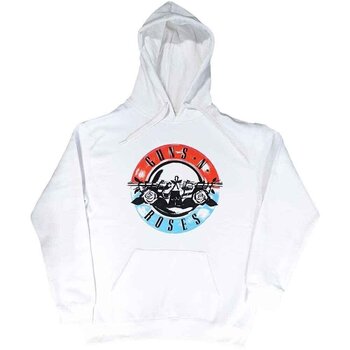 Mikina Guns N' Roses Motorcross Logo White XL Mikina - 1
