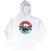 Hoodie Guns N' Roses Motorcross Logo White 2XL Hoodie