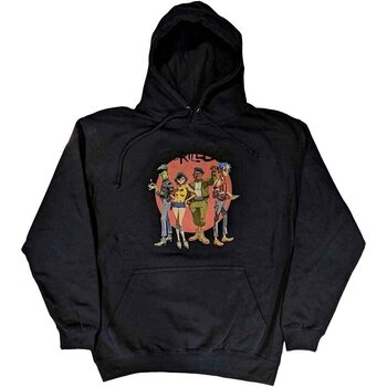 Hoodie Gorillaz Group Circle Rise Navy Blue XL Hoodie - 1