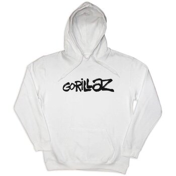 Hoodie Gorillaz Cracker Island (Back Print) White L Hoodie - 1