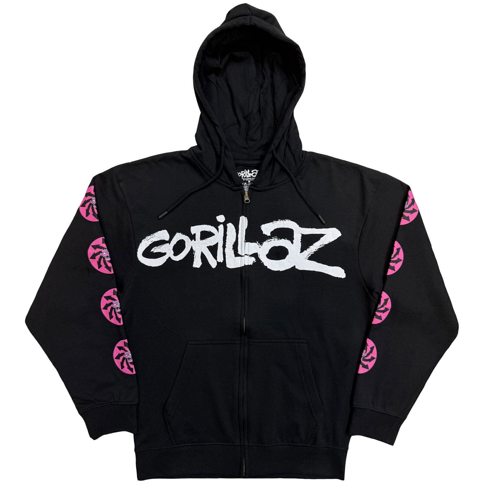 Mikina Gorillaz Repeat Pazuzu Charcoal Grey L Mikina