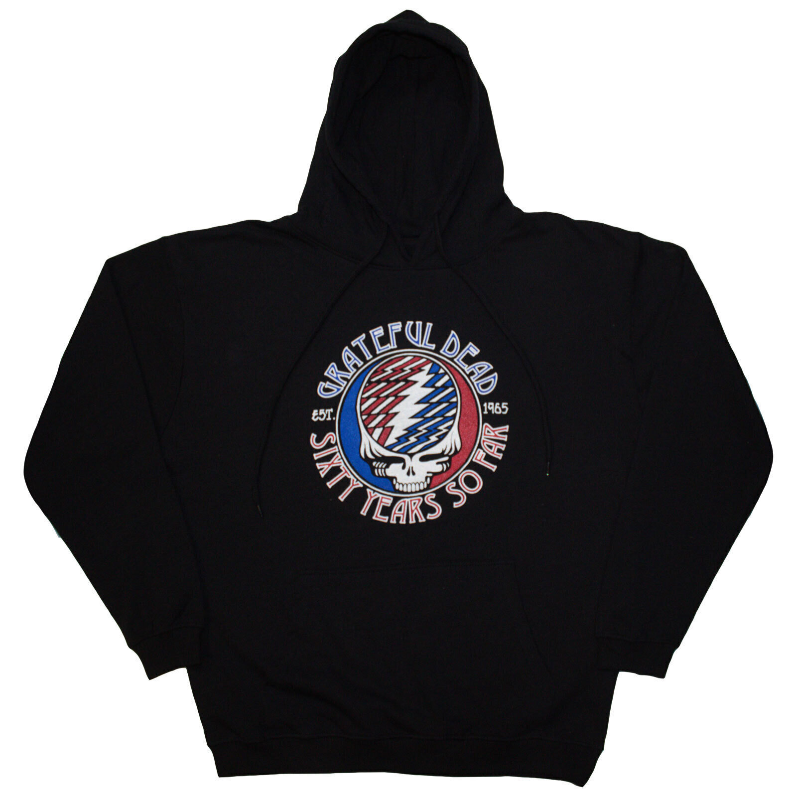 Hoodie Grateful Dead Stealie 60 Black XL Hoodie