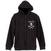 Hoodie Iron Maiden Eddie Axe (Back Print) Black M Hoodie