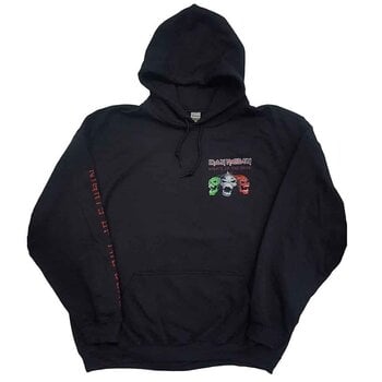 Hoodie Iron Maiden Nights Of The Dead (Back & Sleeve Print) Black S Hoodie - 1