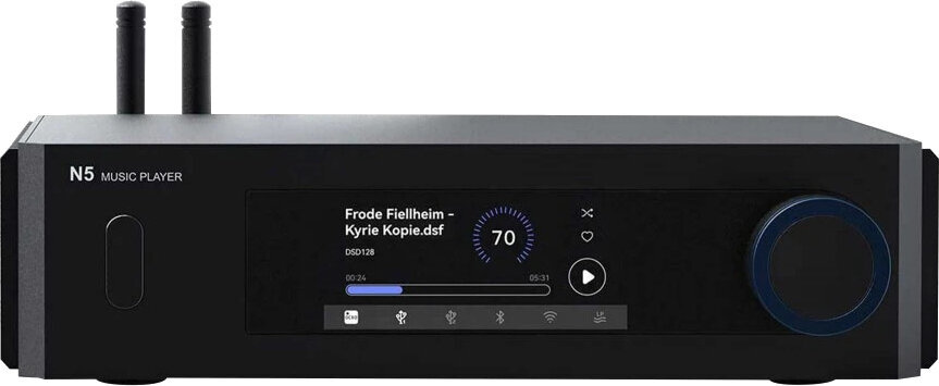Stolni glazbeni player Aune N5 EVO Black Stolni glazbeni player