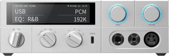 Hi-Fi Передпідсилювач для навушників FiiO K15 Hi-Fi Передпідсилювач для навушників Silver - 1