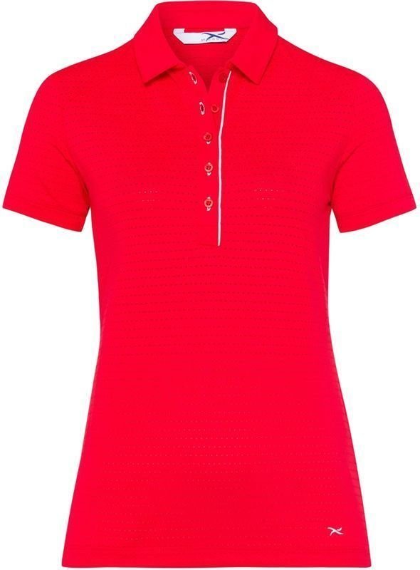 Polo trøje Brax Sirina 3 Womens Polo Shirt Red M