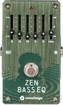 Revoltage Zen Bass EQ Pedal de efectos de bajo (Como nuevo)
