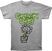 T-Shirt Green Day Flower Pot Grey M T-Shirt