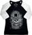 Skjorte Guns N' Roses Faded Skull Black & White XL Dame Skjorte