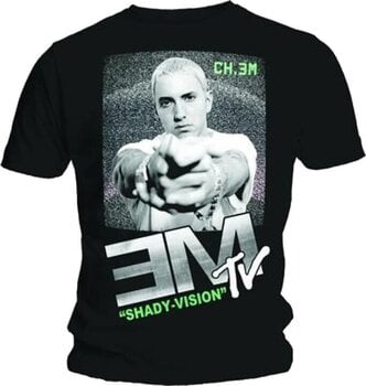 T-särk Eminem EM TV Shady Vision Black L T-särk - 1