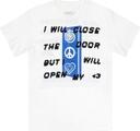 Ed Sheeran Close The Door (Back Print) White M T-shirt