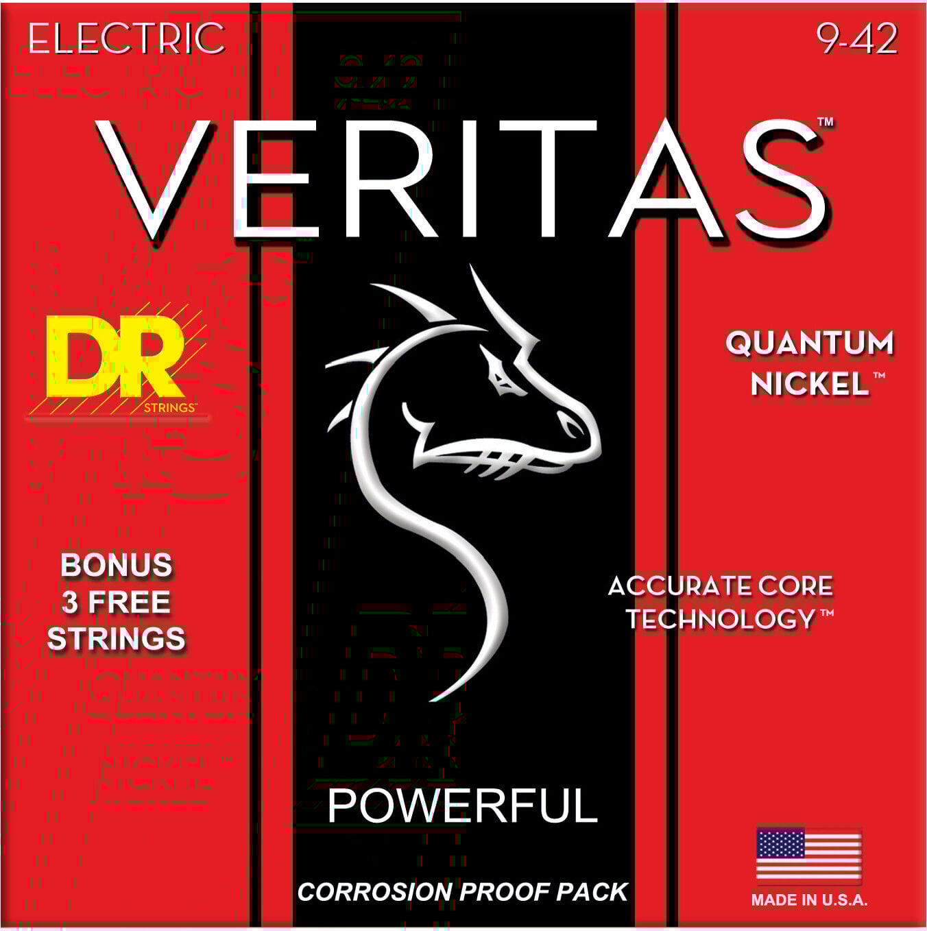 Žice za električnu gitaru DR Strings VTE-9 Veritas 6-Pack Žice za električnu gitaru