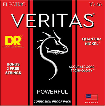 Струни для електрогітари DR Strings VTE-10 Veritas 6-Pack Струни для електрогітари - 1