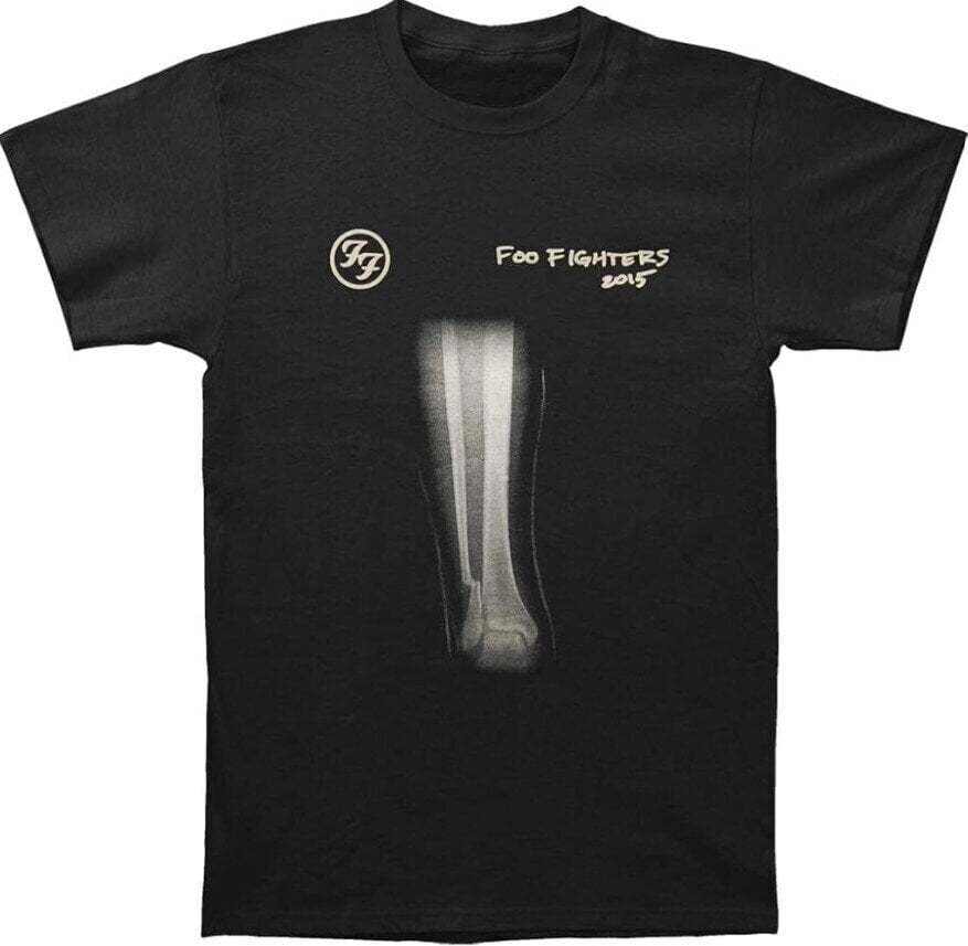 Camiseta de manga corta Foo Fighters X-Ray Black L Camiseta de manga corta