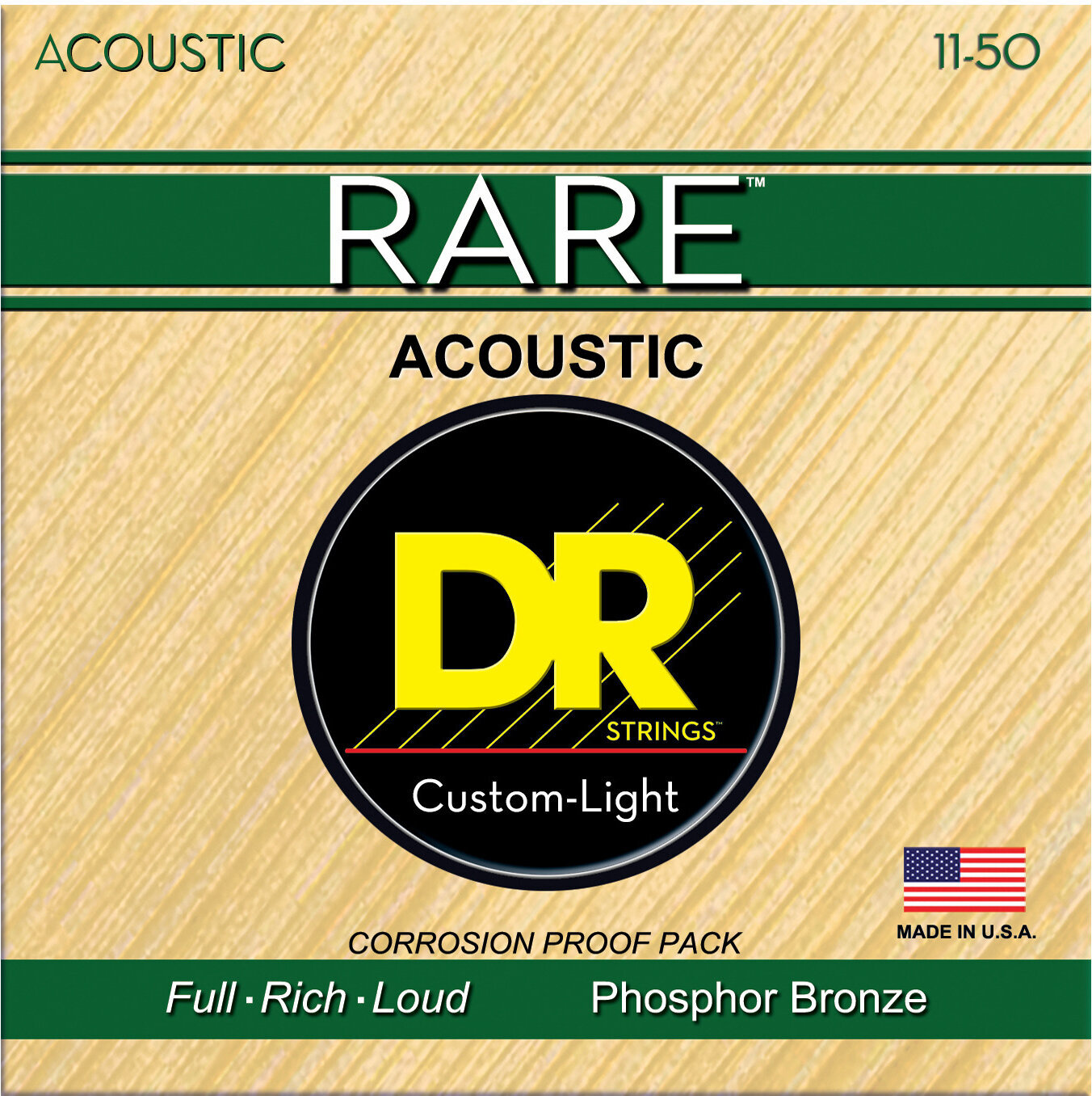 Corzi chitare acustice DR Strings RPML-11 3 Pack Corzi chitare acustice