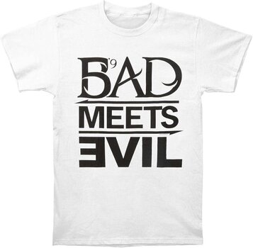 T-shirt Eminem Bad Meets Evil White XL T-shirt - 1