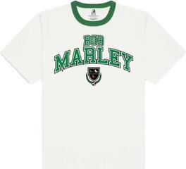 T-Shirt Bob Marley Collegiate Crest White 2XL T-Shirt
