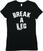 T-Shirt Foo Fighters Break A Leg (Back Print & Ex-Tour) Black L Damen T-Shirt