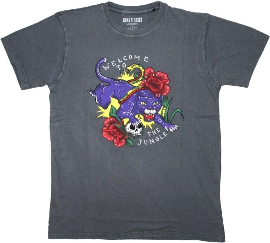 Košulja Guns N' Roses Welcome to the Jungle (Embellished) Grey S Košulja