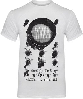 T-Shirt Alice In Chains Oscilloscope White L T-Shirt - 1