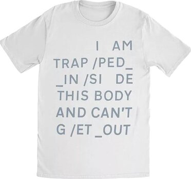 T-shirt Radiohead Trapped (Back Print) White 2XL T-shirt - 1