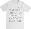 Radiohead Trapped (Back Print) White 2XL Košulja