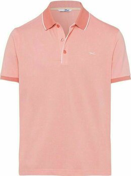 rust pink polo shirt