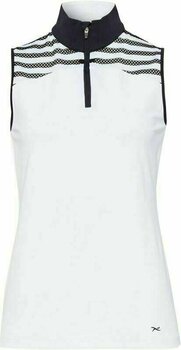 Polo trøje Brax Tessa Womens Polo Shirt White L - 1