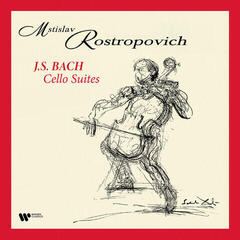 Vinyl Record Johann Sebastian Bach & Mstislav Rostropovich - J.S. Bach Cello Suites (Box Set) (Reissue) (180 g) (4 LP)
