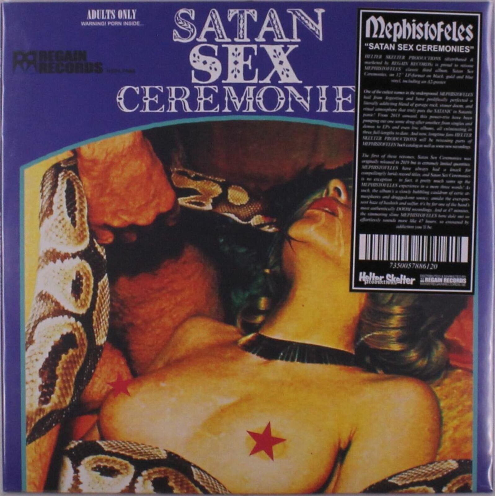 Disco in vinile Mephistofeles - Satan Sex Ceremonies (Reissue) (Limited Edition) (LP)