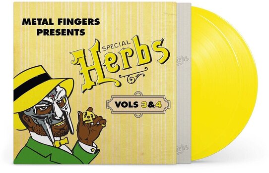LP ploča Metal Fingers - Special Herbs (Vols 3&4) (Reissue) (Lemon Yellow Coloured) (2 LP + CD) - 1