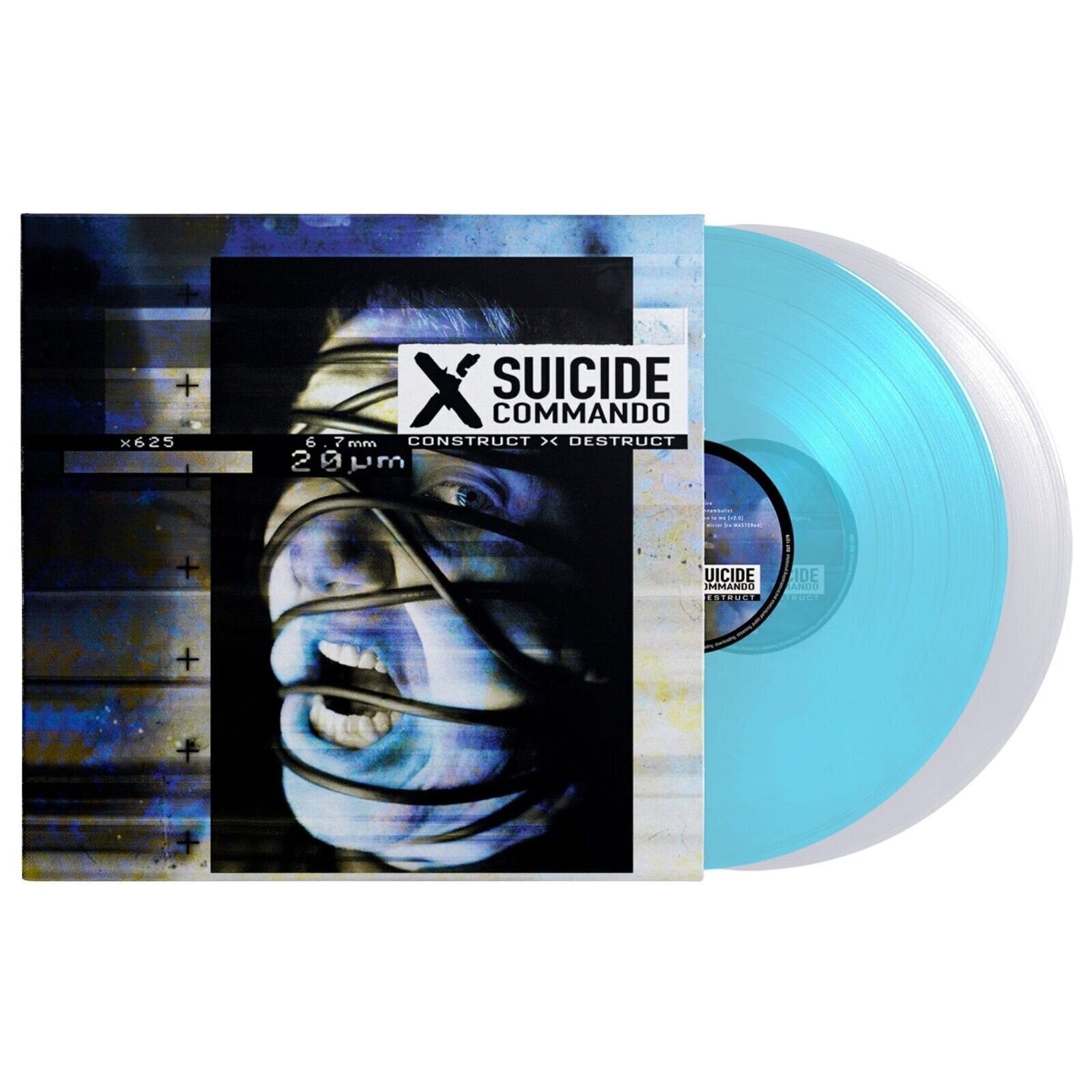 LP Suicide Commando - Impressions Of Death (Box Set) (Curacao Clear Coloured) (6 LP)