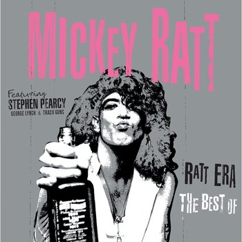 Vinilinė plokštelė Mickey Ratt & Stephen Pearcy - Ratt Era: The Best Of (Limited Edition) (Pink/ Black Splatter Coloured) (LP) - 1