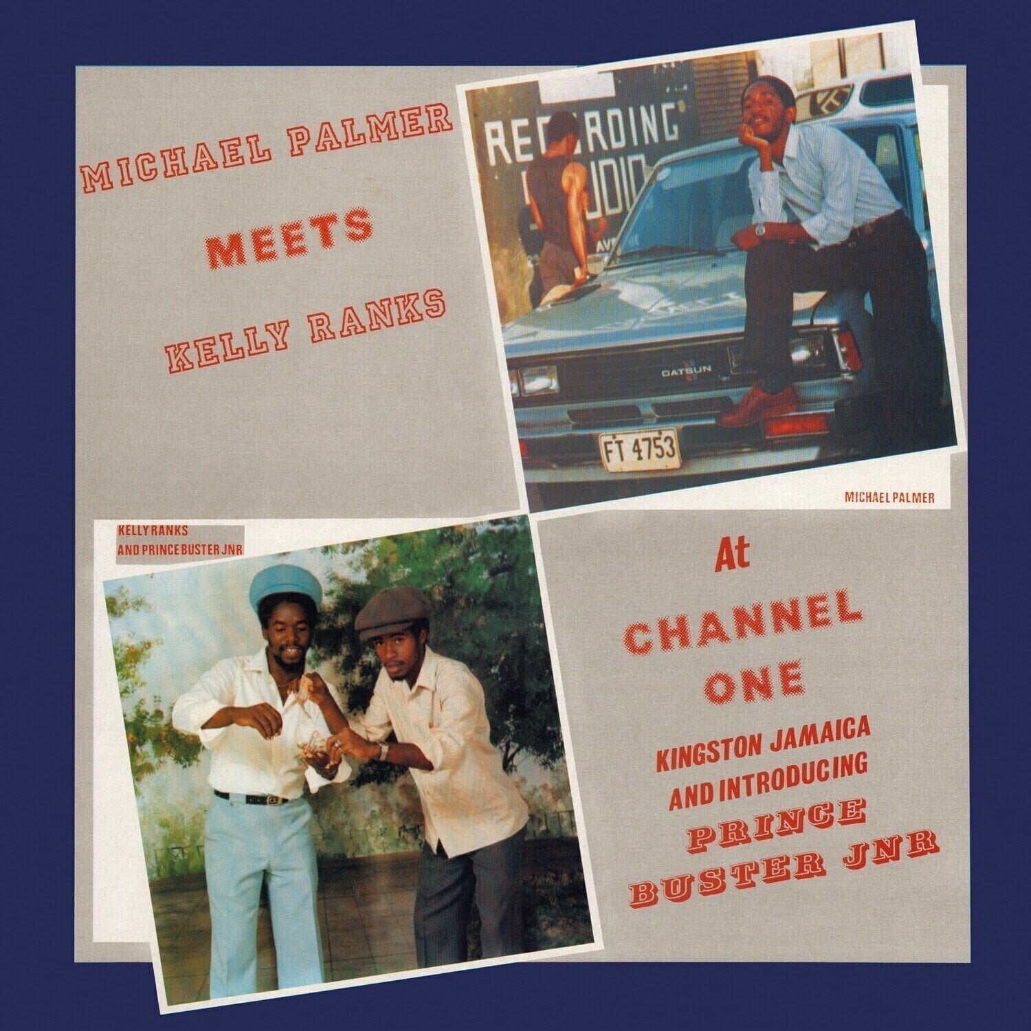 LP Michael Palmer & Kelly Ranks & Prince Buster Jr. - At Channel One Kingston Jamaica (Reissue) (180 g) (LP)