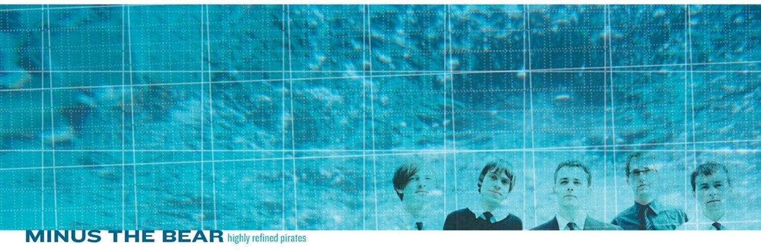 Vinyl Record Minus The Bear - Highly Refined Pirates (Limited Edition) (Yellow Blend Coloured) (LP)