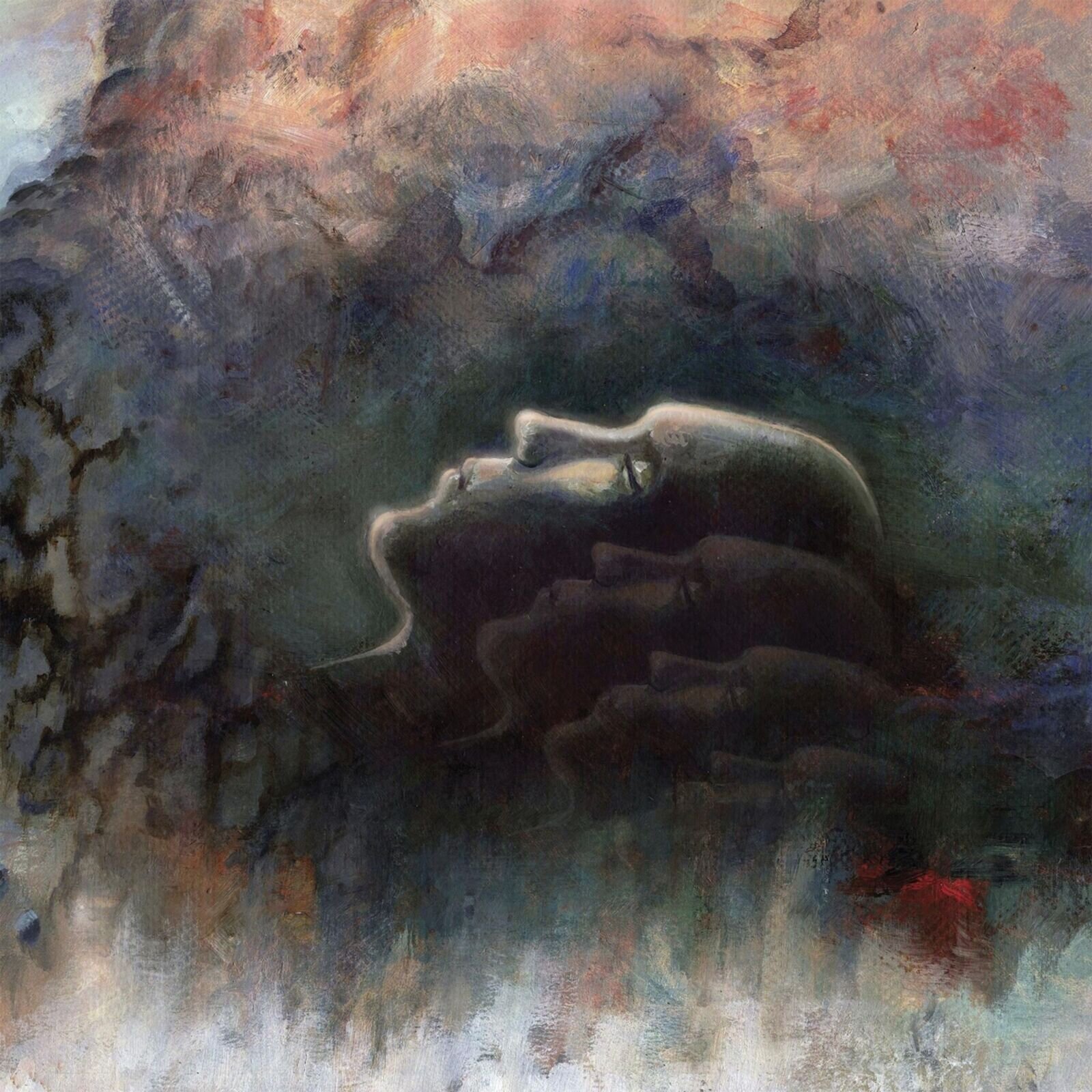 Disco de vinilo Morbus Chron - Sweven / A Saunter Through The Shroud (Dark Green Coloured) (2 LP)