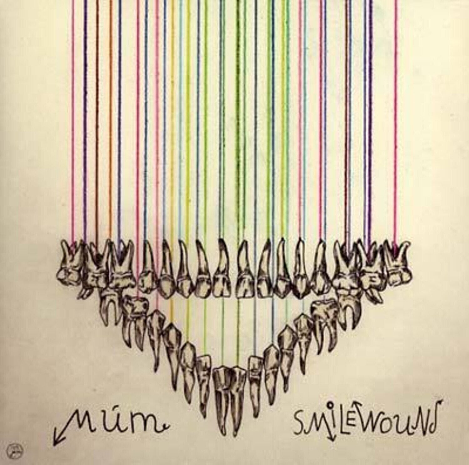 Schallplatte múm - Smilewound (White Coloured) (LP)