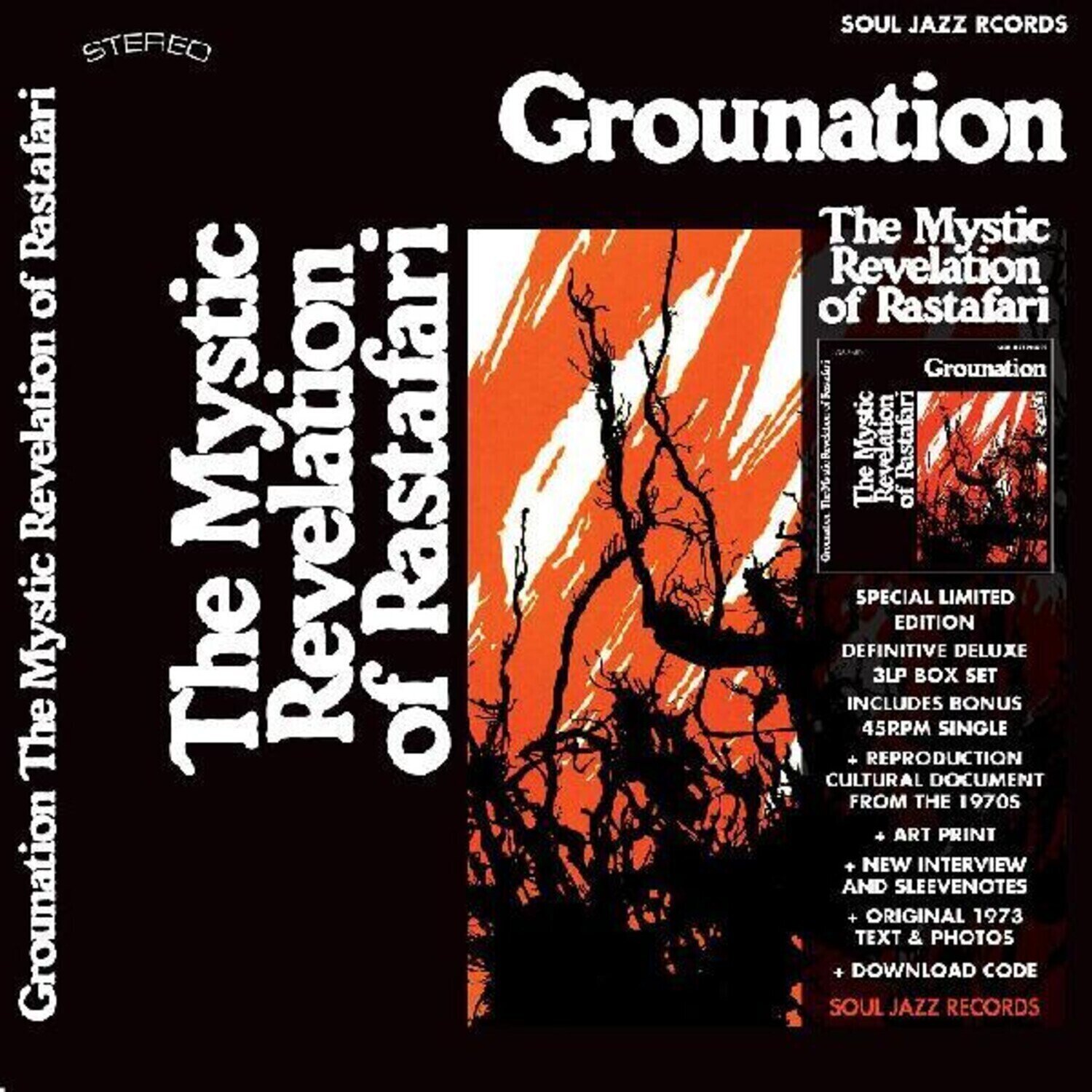 Schallplatte Count Ossie & Mystic Revelation Of Rastafari - Grounation (Box Set) (Reissue) (3 LP + 7")