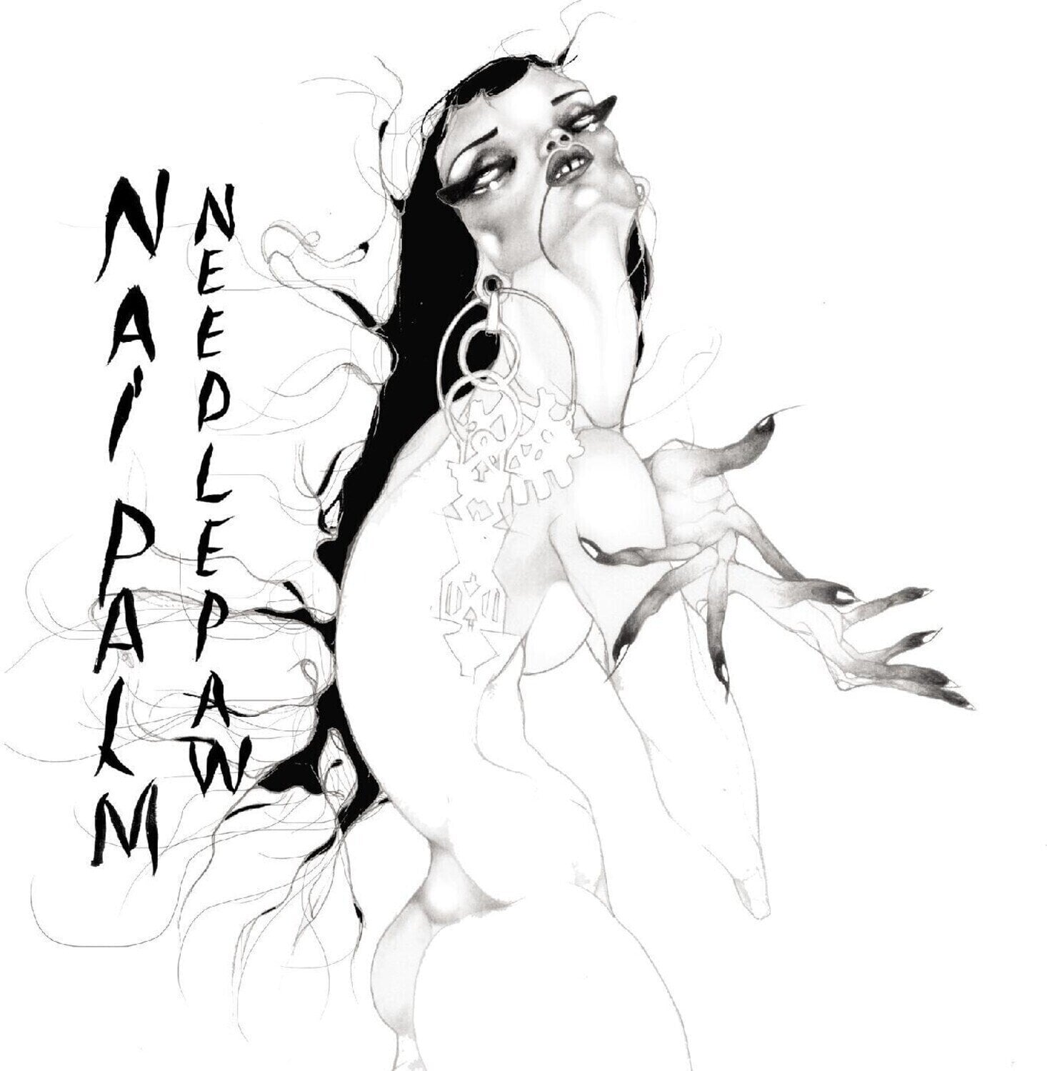 Disco de vinil Nai Palm - Needle Paw (Deluxe Edition) (Pink/Black Splatter Coloured) (2 LP)