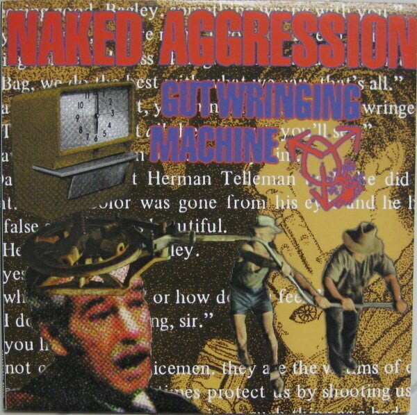 LP deska Naked Aggression - Gut Wringing Machine (LP)