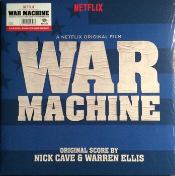 Vinyl Record Nick Cave & Warren Ellis - War Machine (Original Score) (Red Coloured) (2 LP) - 1
