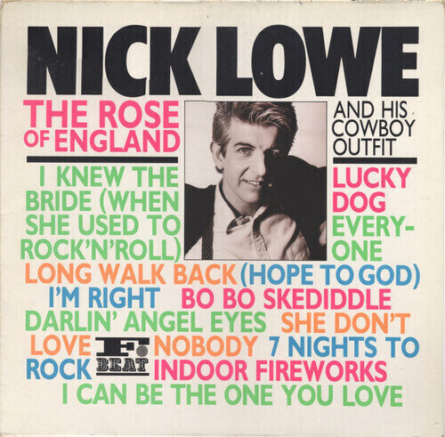 LP ploča Nick Lowe And His Cowboy Outfit - The Rose Of England (Reissue) (LP)