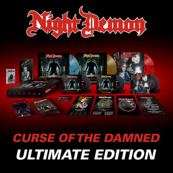LP ploča Night Demon - Curse Of The Damned (Box Set) (Reissue) (10th Anniversary Remix) (3 LP + Cassette + 3 CD + DVD) - 1
