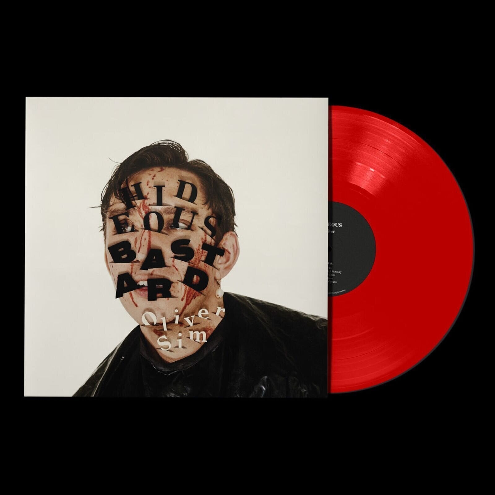 Schallplatte Oliver Sim - Hideous Bastard (Limited Edition) (Blood Red Coloured) (LP)