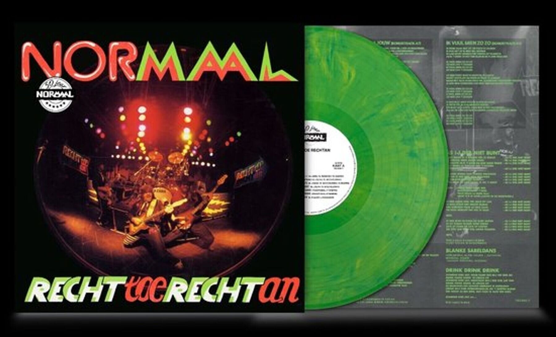 LP ploča Normaal - Rechttoe Rechtan (Reissue) (Green Marbled Surprise Coloured) (LP)