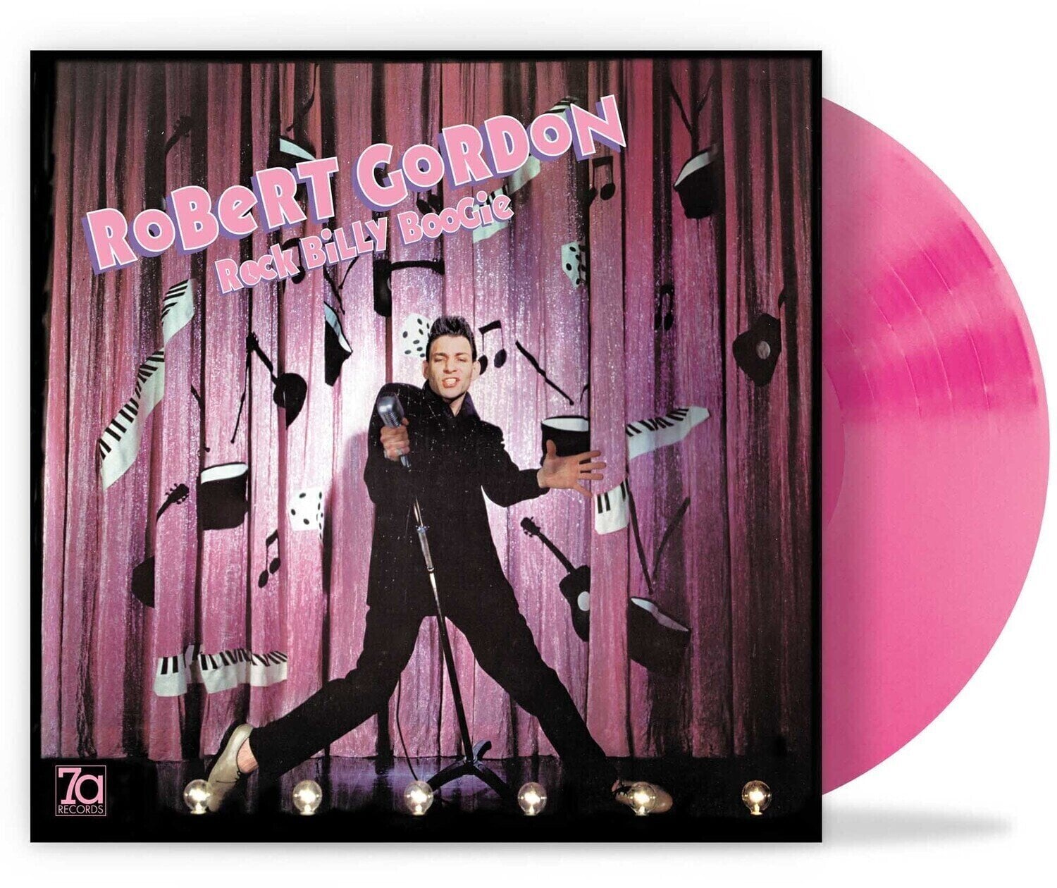 LP Robert Gordon - Rock Billy Boogie (Reissue) (180 g) (Pink Coloured) (LP)