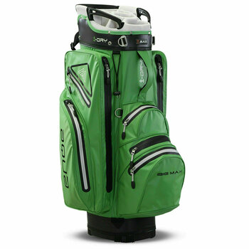 Чантa за голф Big Max Aqua Tour 2 Lime/Silver/Black Cart Bag - 1