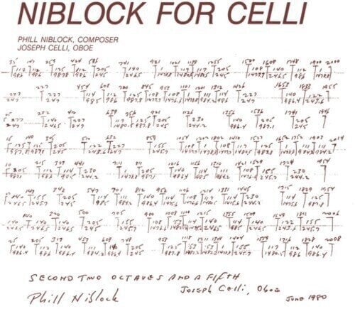 LP deska Phill Niblock & Joseph Celli - Niblock For Celli / Celli Plays Niblock (Reissue) (LP)